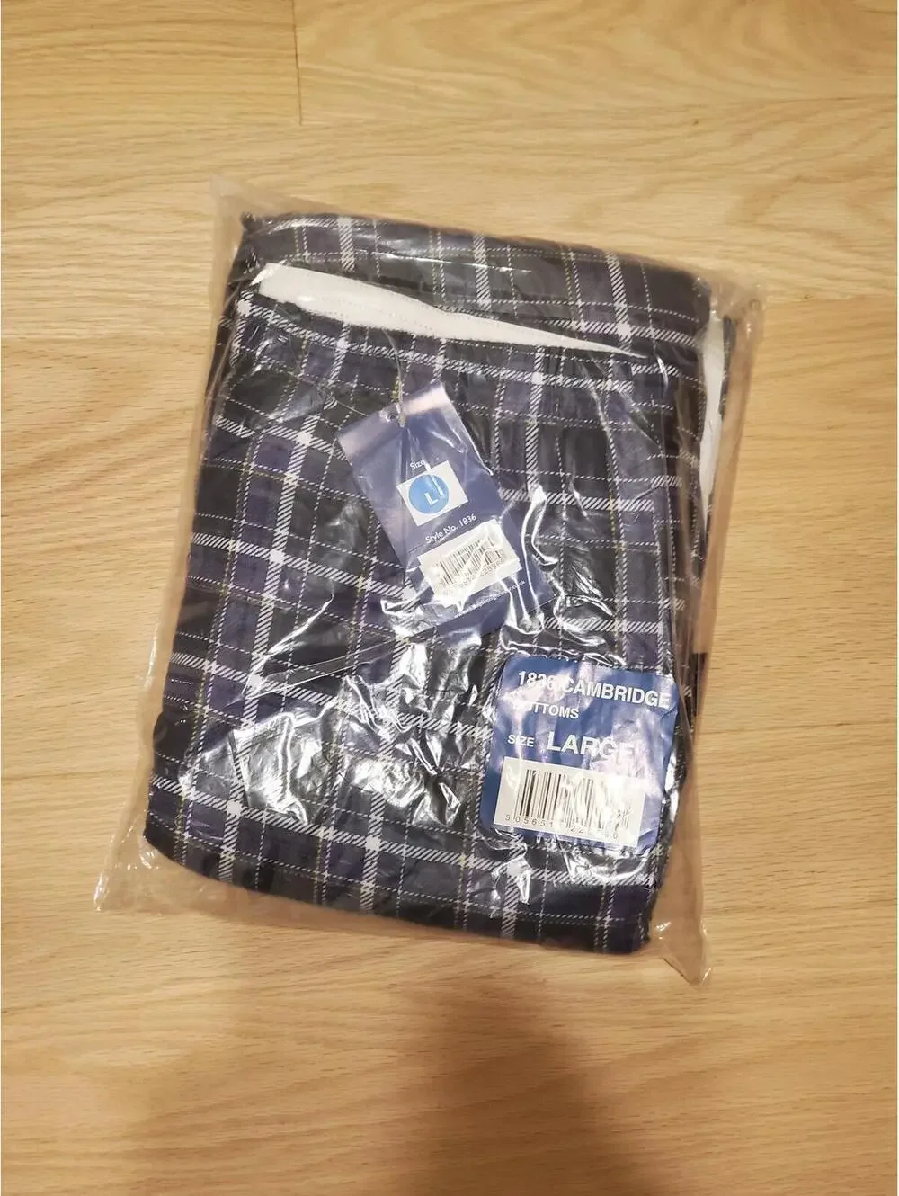 Champion Men's Brushed Cotton Pyjama Bottoms Size Large 2 Pairs